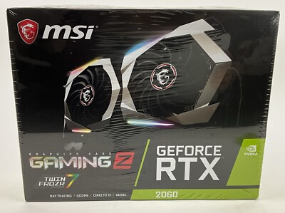 MSI GeForce RTX 2060 Twin Frozr 7 Gaming z DRR6 6GB Graphics Card