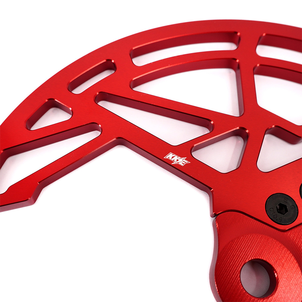 KKE Rear Brake Disc Guard Fit Surron Light Bee-X 19-24 Protector Rotor Cover Red