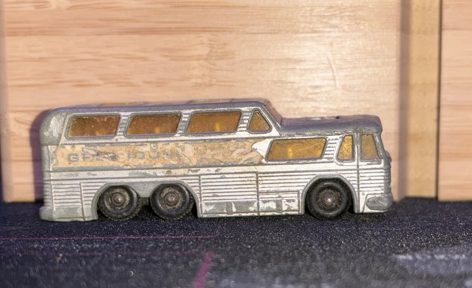 Vintage Matchbox Series No. 66 Greyhound Coach Lesney England - Image 2 of 4