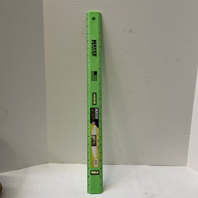 24 Polylevel Ruler Level Rule, 24 Inch Leveler Tool, Straight Edge, Easy To Read Center | eBay