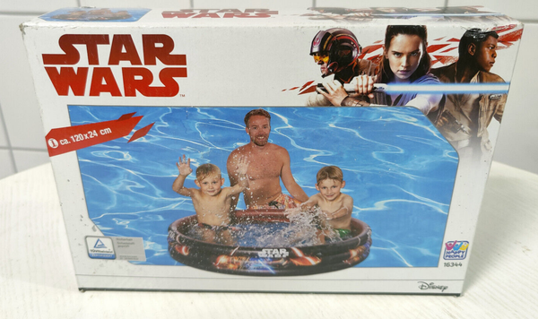 Happy People - Star Wars Disney 3 Ring Pool Kinder Planschbecken - 120 X 24Cm-image