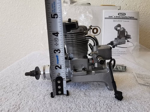 Saito Engines FG-14B (82B) 4-Stroke Gas Engine NEW Retired Discontinued NIP 2009 - Picture 12 of 24