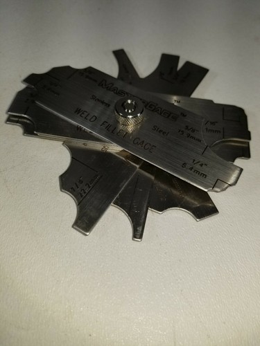 MG-11 Fillet Weld Gage (Inch/Metric) Pearson MasterGage PICS, FREE SHIPPING - Bild 4 von 8