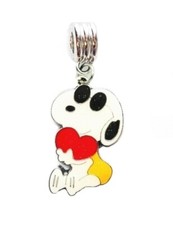 SNOOPY CHARM JOE COOL AT THE BEACH DOG PENDANT FOR NECKLACE JEWELRY DIY PEANUTS