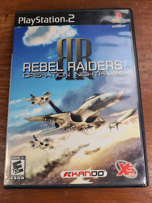 Rebel Raiders: Operation Nighthawk (PS2 PlayStation 2) Complete w/ Manual CIB