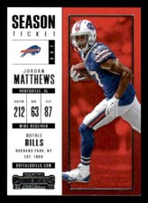 2017 Panini Contenders #91 Jordan Matthews Buffalo Bills