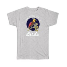 Gift T-Shirt : Easily Distracted by Birds Cute Bird Watcher Watching Lover