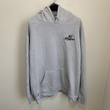 100 Thieves Hoodie Men 2XL Grey Embroidered L...