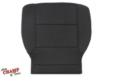 2014-2018 Chevy Silverado 1500 LS LT -Driver Side Bottom Cloth Seat Cover Black