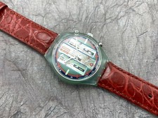 Swatch Originals Chronograph SCG105 Tyrone NOS Box/Paper/Tag 1994