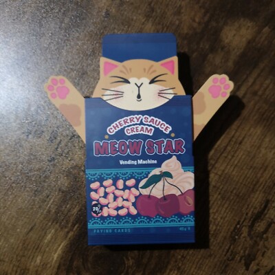 Meow Star Verkaufsautomat Kirsch Spielkarten Neu & Versiegelt USPCC Deck BOCOPO