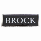 <!--F#f_0-->GENUINE HDT VL BROCK BADGE – RECTANGLE FOR HOLDEN COMMODORE SUIT CALAIS DIRECTOR<!--F/-->