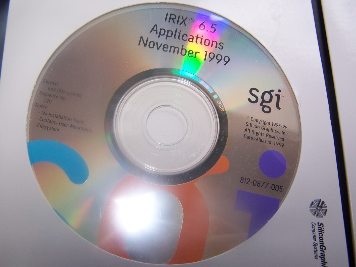 Silicon Graphics Software Library IRIX 6.5.6 | eBay