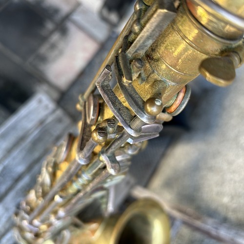 Vintage Amaiti Tone King Toneking Czechoslovakia Alto Saxophone - Picture 7 of 12