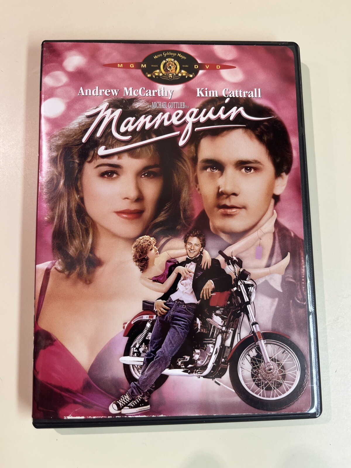 Mannequin DVD, Kim Cattrall, Andrew McCarthy, James Spader, Estelle