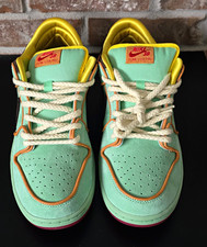 Nike Dunk SB Low Rodeo Colorblock Suede Green...