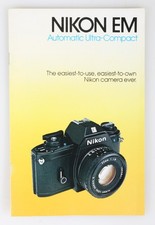 NIKON EM AUTO ULTRA-COMPACT CAMERA MANUAL