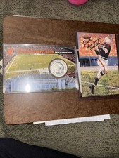 Cleveland Browns Commemorative Coin Autographed Dante Lavelli Goal Line  Series