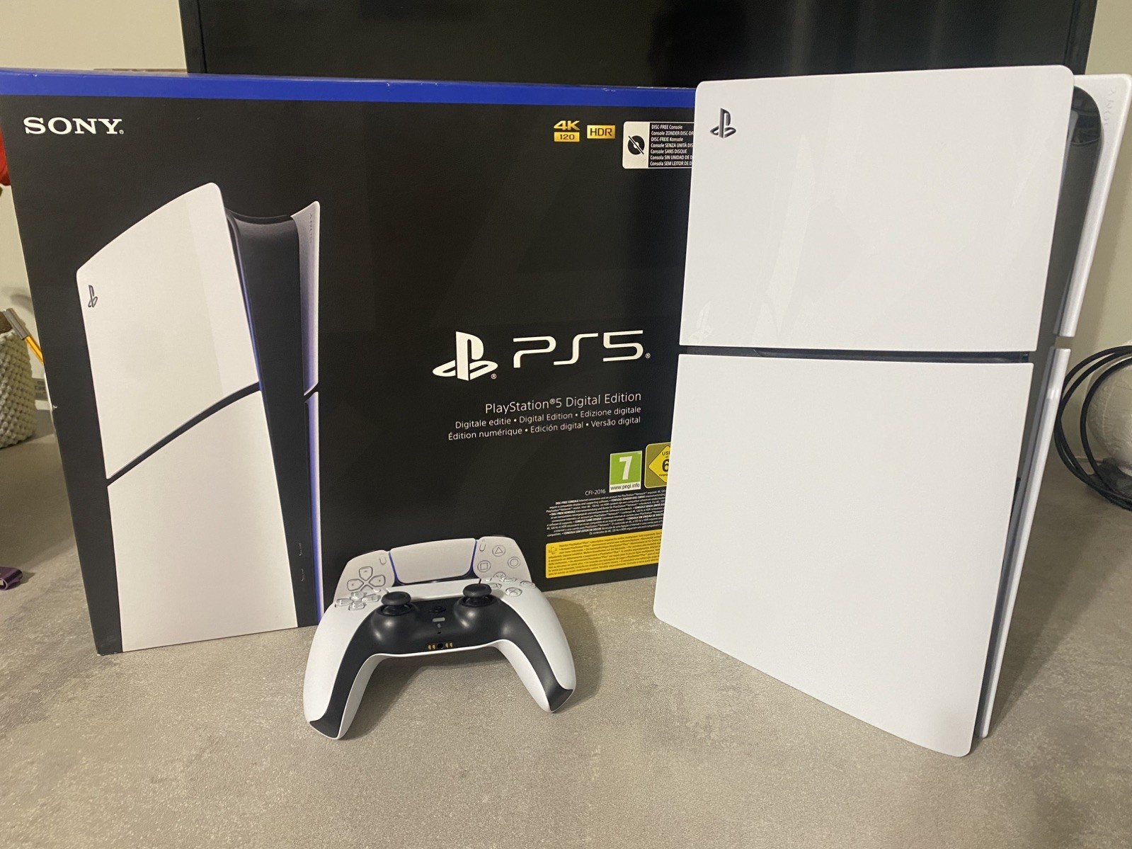Sony PS5 Slim Edizione Digitale 1TB Console - Bianco