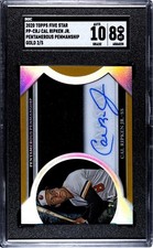 2020 Topps GOLD Fivestar Cal Ripken Jr Pentamerous Penmanship /5 [POP1]