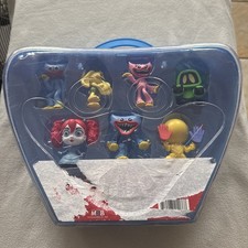 Poppy Playtime Huggy Wuggy Kissy Missy Mystery Mini Figure Carry Case Lot of 7