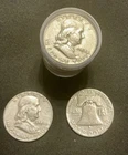 1954 Franklin Silver Half Dollar Roll (20)
