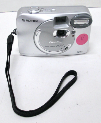 Fujifilm FinePix A201 2.0MP Silver Compact Digital Camera - Parts