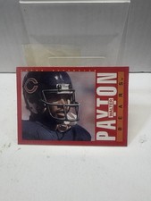 1985 Topps Box Bottom #N Walter Payton 