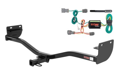 Curt Class 1 Trailer Hitch 1-1/4in Receiver And Wiring Harness Kit 11110-56222