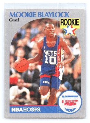1990 Hoops Team Night New Jersey Nets Mookie Blaylock #NNO