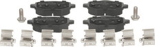 Bremsbelagsatz Scheibenbremse Hinterachse für CITROËN OPEL PEUGEOT DS C4 III