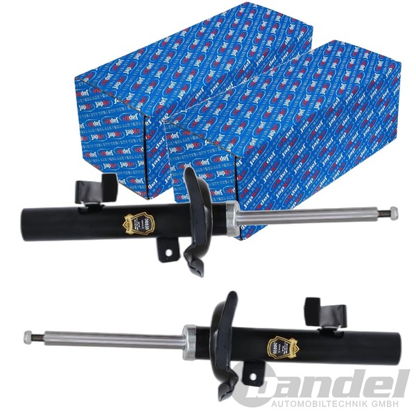 2X Japko Gasdruck StoßDÄMpfer Vorne Passend FÜR Volvo C30 S40 V50 Links+Rechts-image