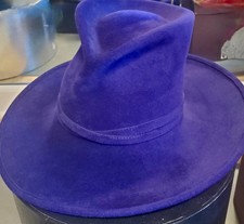 Vintage Philip Treacy London Tall purple 100%...