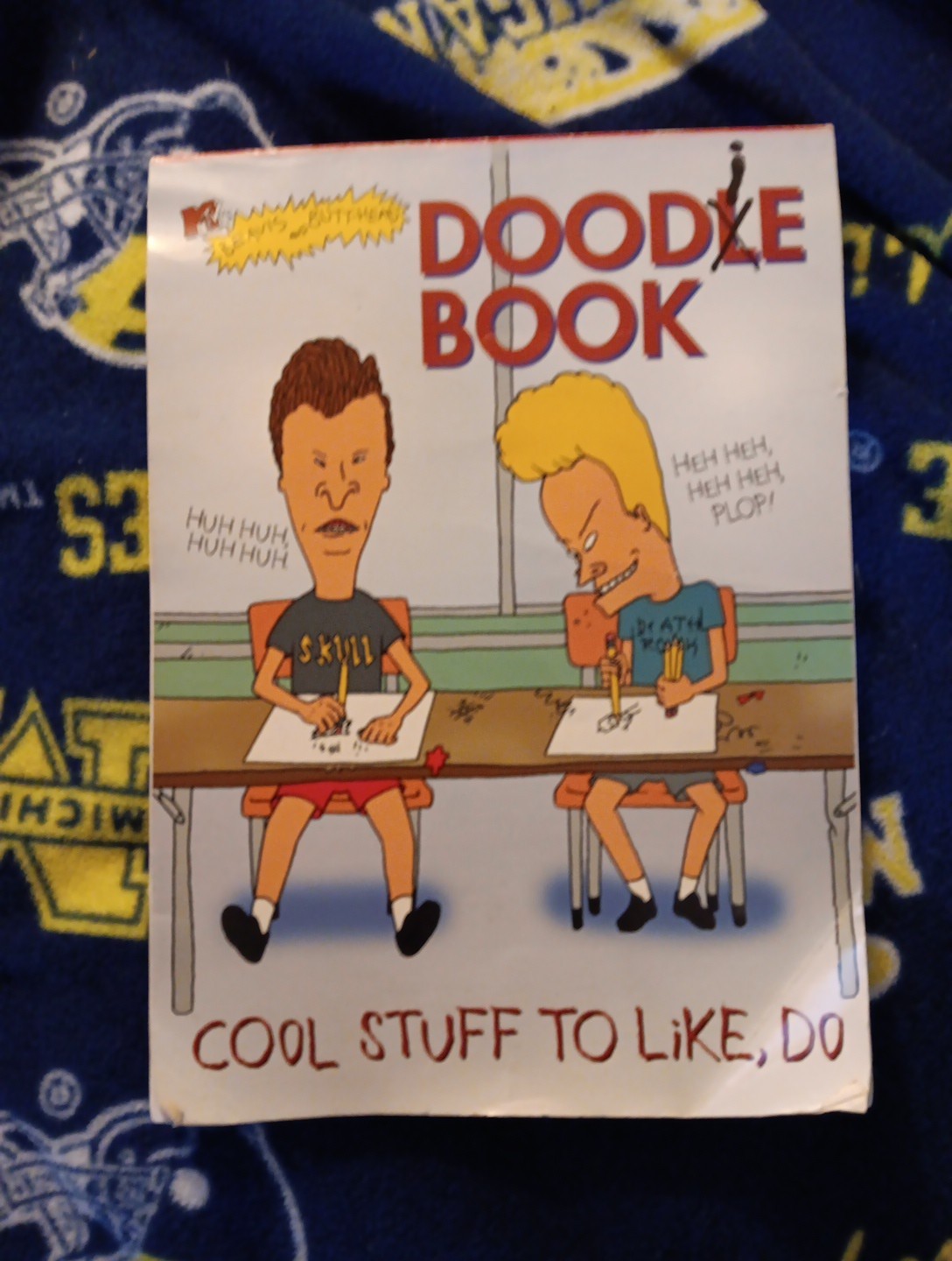 Beavis and Butt-Head Doodle Book by Mike Judge (1996, Trade Paperback)