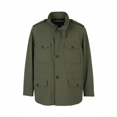 Superdry Essential Technical Field Herren Jacke M Grün Leicht Halb Gefüttert