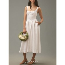 NEW! Reformation Balia Linen Dress Size 4