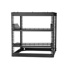 10U Server Rack 23in Depth 500lb Wall/Floor Mount