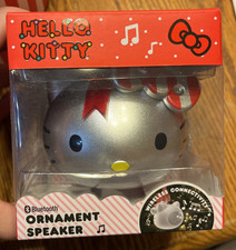 Hello Kitty Ornament Bluetooth 3.5  Holiday Speaker NEW
