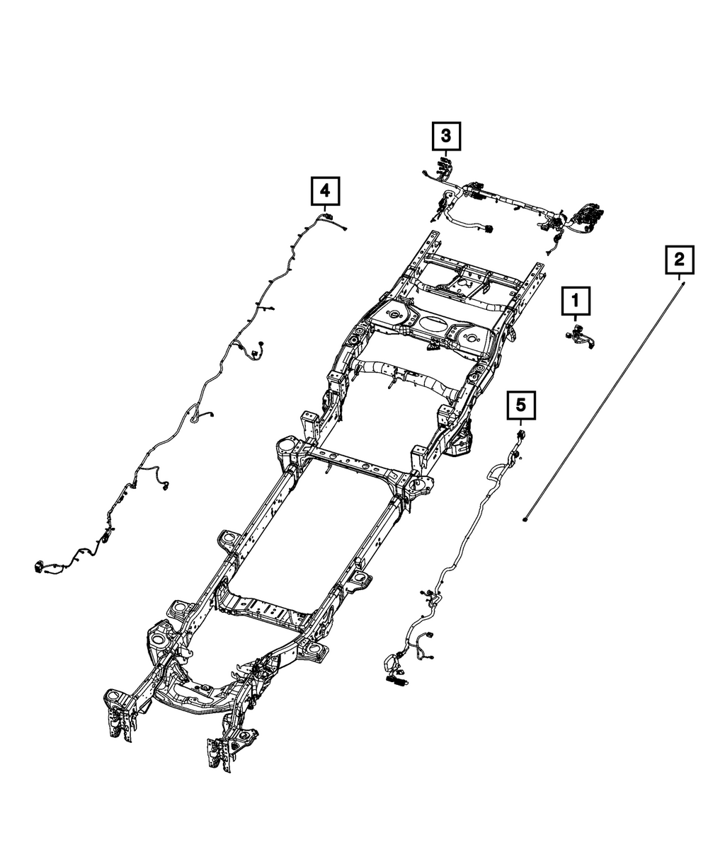 Genuine Mopar Chassis Wiring 68650789AD