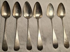 6 Esslöffel Silber Silberschrott Recycling unterschiedliche Teile 340g H024-15