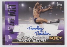 2021 Topps WWE NXT We Are Purple 66/75 Timothy Thatcher #A-TT Auto 0yx7