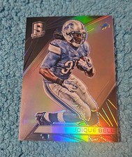 2015 Spectra Veterans Joique Bell Detroit Lions Holo Prizm 91/99 #48