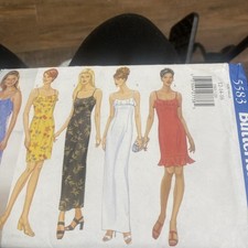 Butterick 5583 Summer Dress with Flounces Mis...