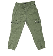 Banana Republic Women's Cargo Joggers Green Sz S