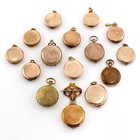 Vintage Elgin Waltham GF 0s 7-17j Womens Hunter Pocket Watch Lot of 15 #WB5769-2 — photo 2