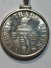 Vintage 1985 Engelhard  Liberty Trade 1/4 oz .999 Fine Silver Round - RARE!