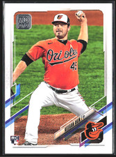 2021 Topps Baseball Keegan Akin Rookie Card RC #562 Baltimore Orioles ⚾️. rookie card picture