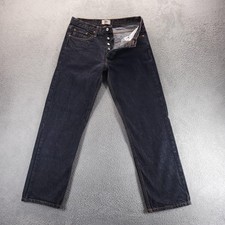 Levi's Jeans Mens 32x30 Black 501 0632 Straight Regular Fit Vintage Made In USA
