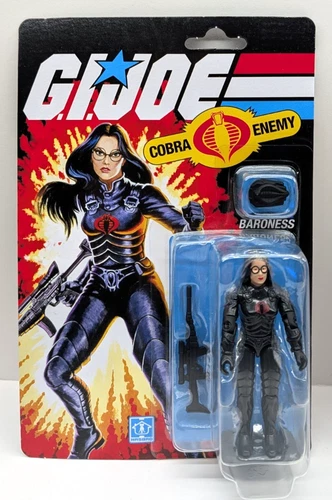 GI Joe Baroness 3.75" O-Ring Figure Only From HISS Megatron Transformers - MOC
