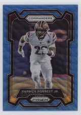 2023 Panini Prizm Blue Wave Prizm 125/199 Darrick Forrest Jr #296 1hh3